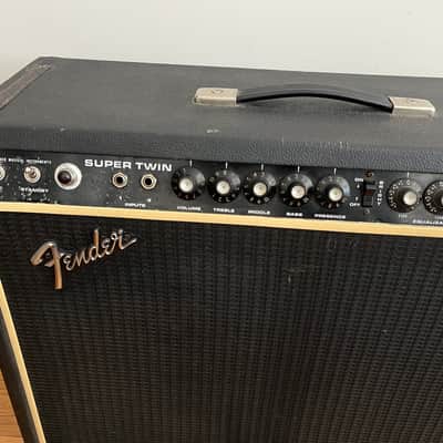 Fender Super Twin 1977 vintage new caps 6l6 180w image 4