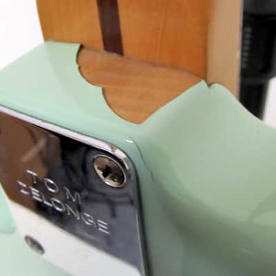 Used Fender Limited Edition Tom DeLonge Signature Stratocaster Surf Green See Photos and Description VGC image 15