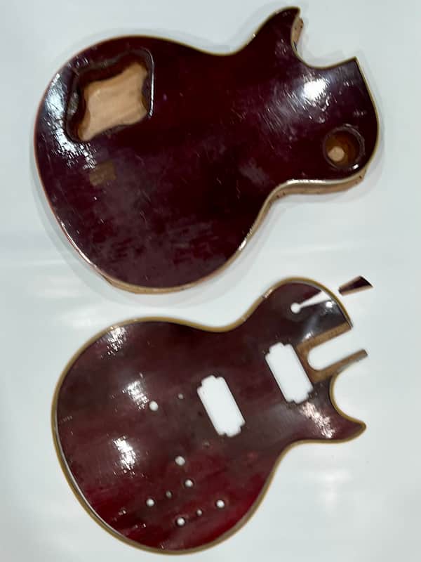 Gibson Les Paul Custom 1978 Body Husk unfinished project image 1