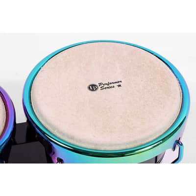 LP Performer Series Bongos - Regular Piano Black image 4