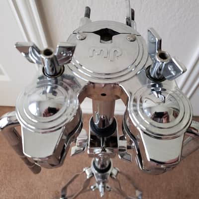 DW 9000 Series Heavy Duty Double Braced Dual Tom Stand image 4
