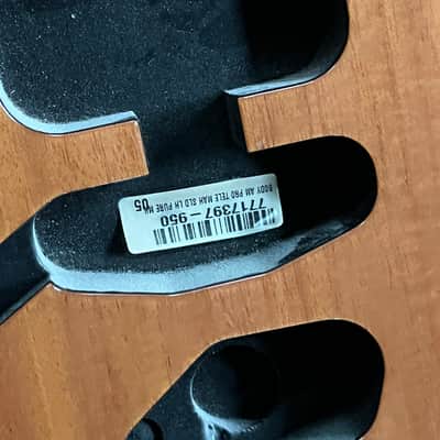 lefty left handed Fender Mod Shop Mahogany Telecaster guitar body American Professional image 2