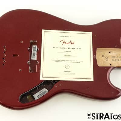 Fender American Performer Mustang Bass BODY USA Parts Aubergine image 2