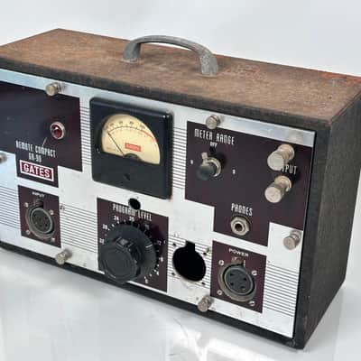 Gates GR-90 Remote Broadcast Tube Preamp Mic Microphone Pre GR90 Rare Vintage OP6