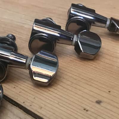 Ibanez RG350EX Electric Guitar 6 in line Tuners Machine Heads Cosmo Black 2007 RG Series image 4