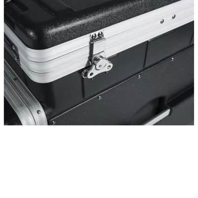 Gator GRC-12X10 PU ATA Molded PE Pop-Up Console Rack 12U Top & 10U Bottom w/ Casters image 3