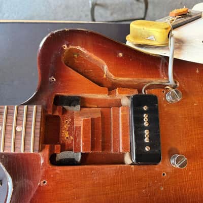 1965 Gibson Firebird I Non Reverse - Sunburst - No Breaks! Original Vintage Electric Guitar - USED image 15