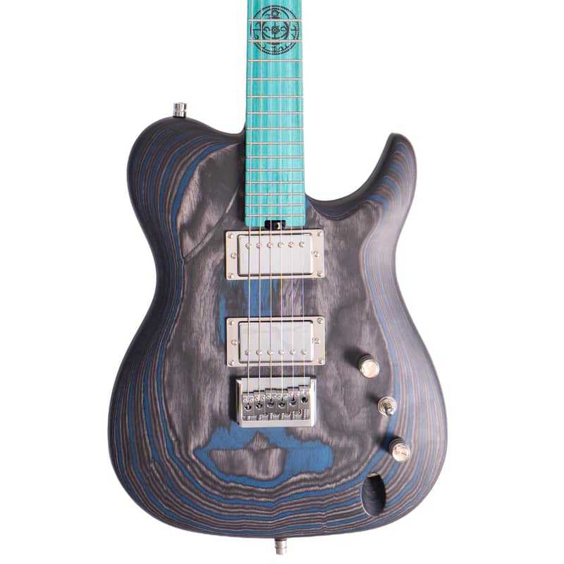 Lindo Saturn Pebble Electric Guitar and Premium Hardcase image 1