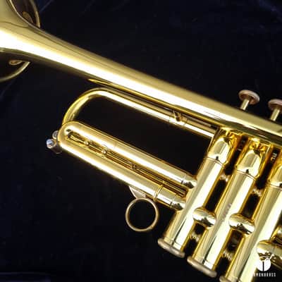 Jerome Callet SIMA by Kanstul USA GOLD LACQUER trumpet gamonbrass image 17