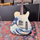2024 Fender Art Canvas Esquire Hokusai "The Great Wave" MIJ