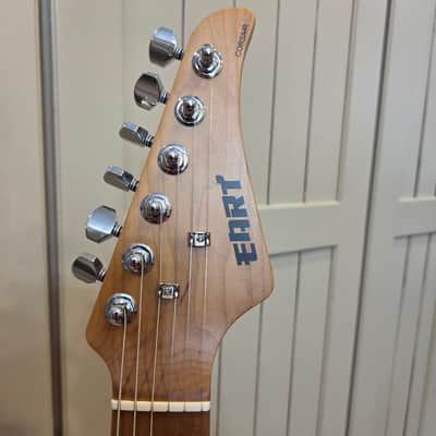 EART Corsair w/ DiMarzio Kotzen - Transparent Blue Burst image 10