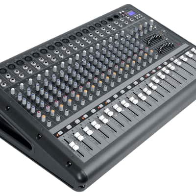 Rockville RPM1870 18 Ch. 6000w Powered Mixer w/USB/Effects/16 XDR2 Mic Pres+Bag image 17