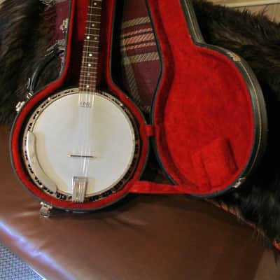 Vintage 1980 OME Single X 5-String Resonator Banjo — Excellent vintage condition, Original, Pro Setup, OHSC image 1
