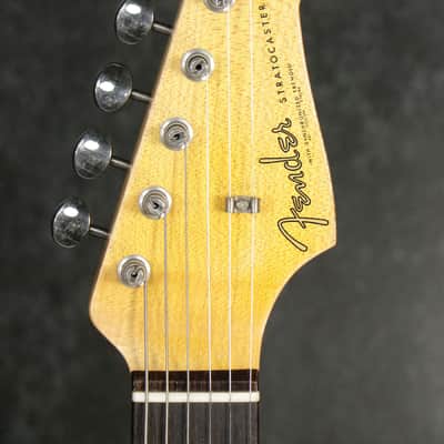 Fender Custom Shop 1963 Stratocaster Journeyman Relic Closet Classic Hardware Aged Olympic White [CZ551986] (07/01) image 10