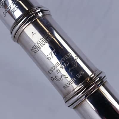 Yamaha Professional Silver Flute YFL-677 image 2