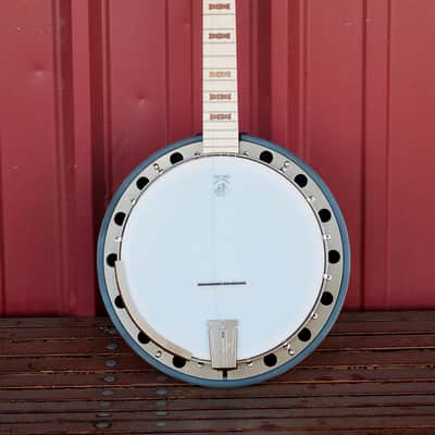 Deering Goodtime Two (2) LEFT HANDED 5-String Maple Resonator Bluegrass Banjo Bronze Powercoat Hardware, Art Deco Inlay with Instrument Alley Gig Bag, Strings, Mute, Tuner, Picks, Bundle image 6