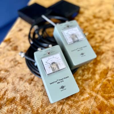 PAIR! -Bruel & Kjaer 4189  2007 - Nickel small diaphragm condenser microphone 1/2” 2671 preamplifiers deltatron  PSU image 2