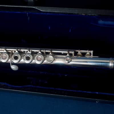 Gemeinhardt 3SS Solid Sterling Silver Open Hole Flute 1976 - Silver / Gorgeous Tone! image 4