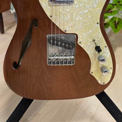 1971 Fender Telecaster Thinline American Vintage 70s USA Semi-Hollow Body Hollowbody F Hole Ash Recording Studio Electric Guitar Custom Color image 8