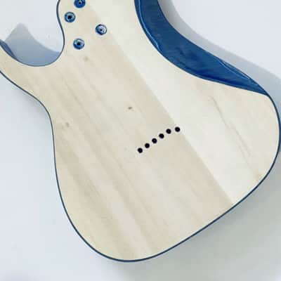 Mini Ibanez GRGM11 Solid Basswood Guitar Body image 8