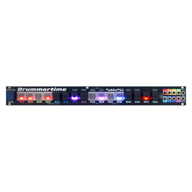 Tubbutec Drummertime Eurorack Sequencer Module (74hp Tactile) image 1