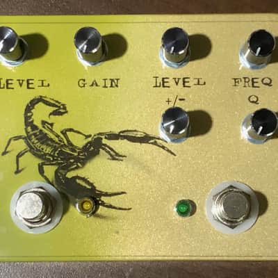 SAE Effects Scorpion - single band parametric EQ and fuzz dual effect pedal image 1