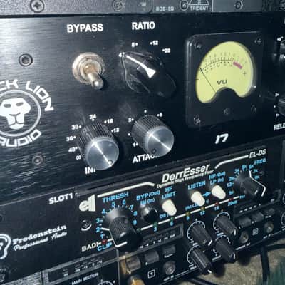 Black Lion Audio B172A 2-Channel Hybrid FET/Optical Compressor 2019 - 2021 - Black image 2
