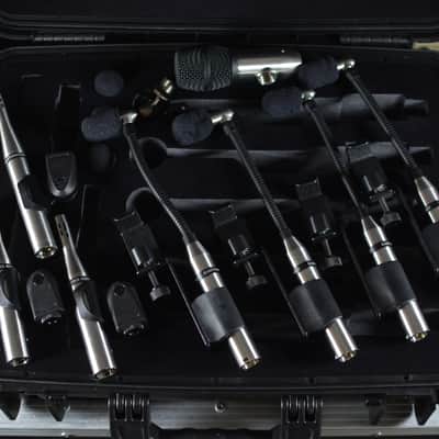 Earthworks DK7 + DM6 Kick Mic Drum Kit System 7-Piece Microphone Set 2018 - 2021 - Silver image 1