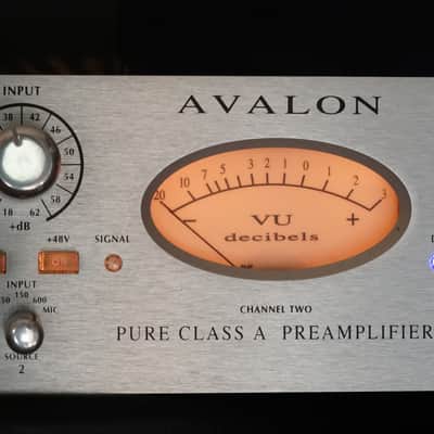 Avalon AD2022 Dual Channel Microphone Preamp AD-2022 image 3