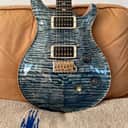 Stunning! 2019 PRS Custom 22 Wood Library - Quilt 10 Top - Faded Whale Blue - Ebony Fretboard