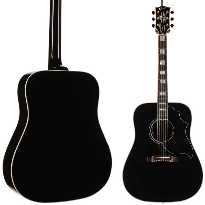 Gibson 2024 Custom Shop Hummingbird Custom Ebony w/OHSC (011) USED
