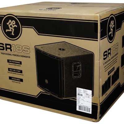 Mackie SR18S 18” 1600W Powered Active DJ PA Subwoofer Sub+Headphones+XLR Cable image 10