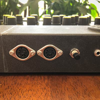 Jasper Synth DP WASP clone with 3D printed enclosure and desktop stand image 8