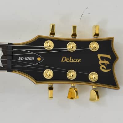 ESP LTD EC-1000VB Duncan Vintage Black Electric Guitar B-Stock image 4