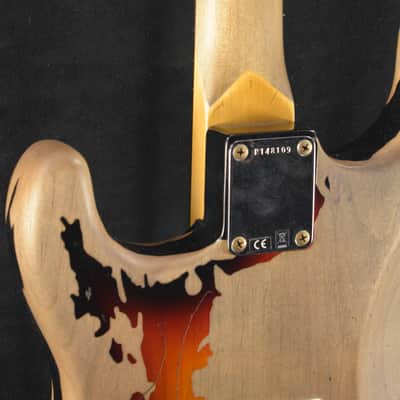 Fender Rory Gallagher Signature Stratocaster Relic 3-Color Sunburst Rosewood Fingerboard image 10
