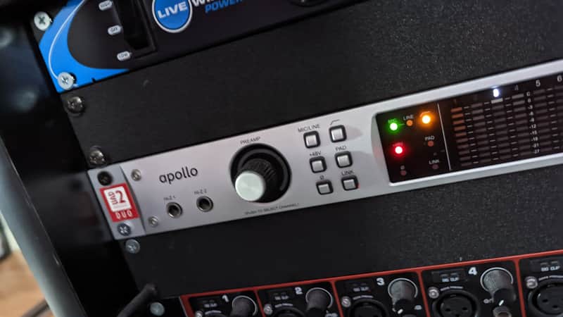 Universal Audio Apollo 8 DUO Thunderbolt Audio Interface 2010s - Silver image 1