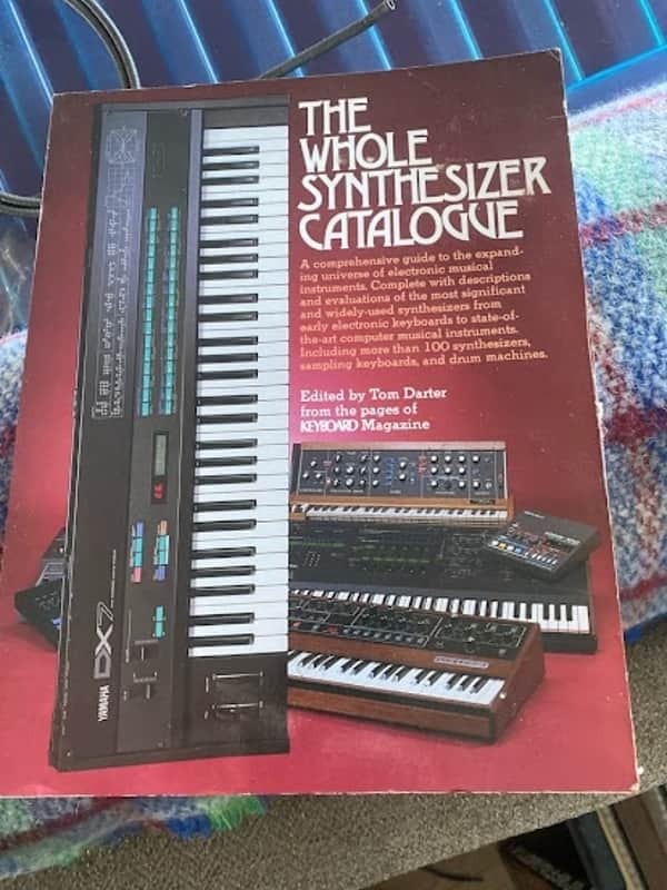Whole Synthesizer Catalog - 1985 - Original Rare Synthesizer Book - Brochure image 1