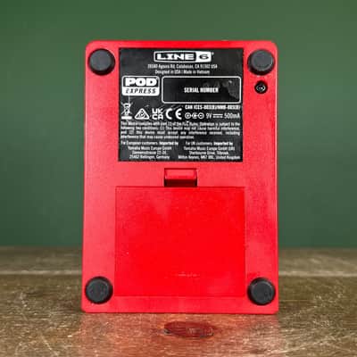 Line 6 POD Express 2024 - Present - Red / Black image 3