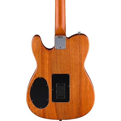 Fender Acoustasonic Standard Telecaster Electric Guitar. Aged Natural image 3