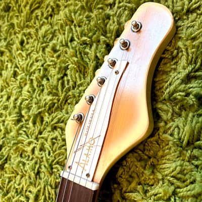1960's Alamo Fiesta Guitar Bright Red image 4