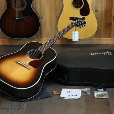 2023 Gibson J-45 Dreadnought Acoustic Guitar Sunburst + OHSC