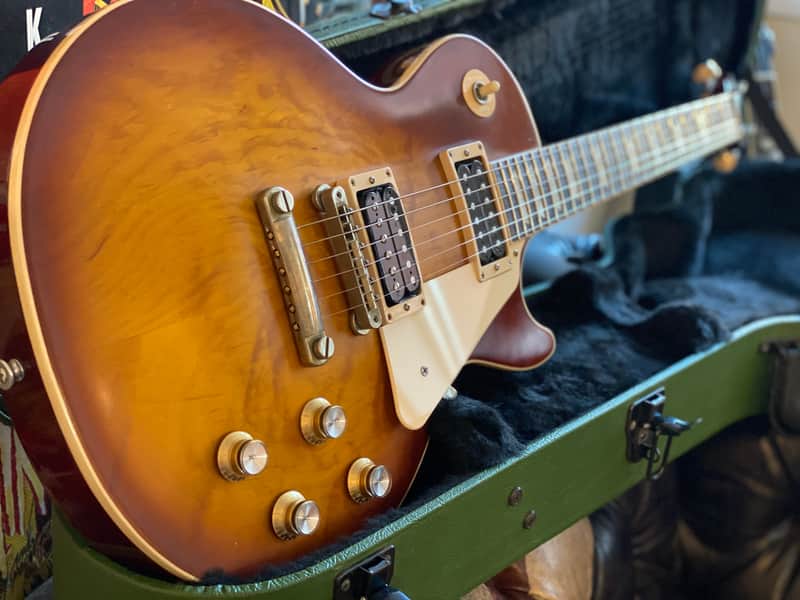 Gibson 2022 Les Paul Standard Mod Collection Satin Top Ice Tea Burst 1960's w/ Docs & OHSC image 1