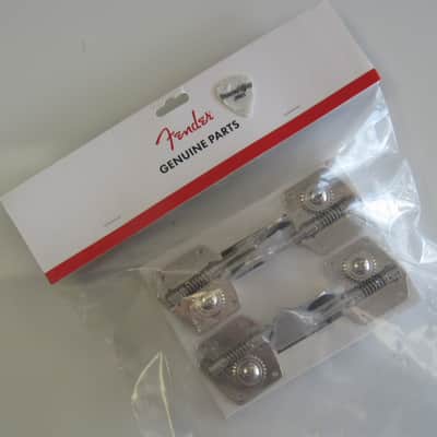 Fender Vintage Nickel Reverse Bass Tuners set of 4  0078834049 image 1