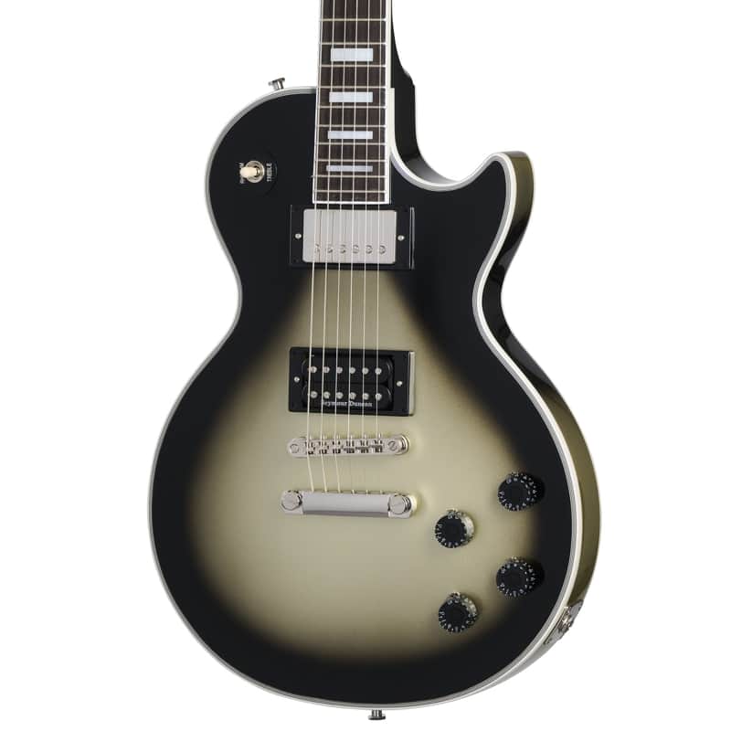 Epiphone Adam Jones 1979 Les Paul Custom Guitar - Antique Silverburst image 1