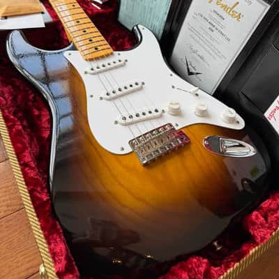 2024 Fender Custom Shop ‘54 Stratocaster 70th Anniversary Limited 2 Color Sunburst image 1