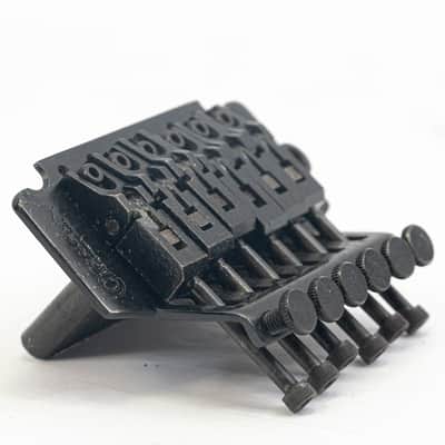 1990s Charvel Fine Tune Tremolo Guitar Bridge – Black (Short Block) image 2