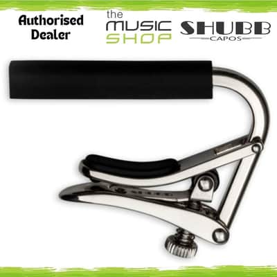 Shubb C2 Standard Nylon String Classical Guitar Capo, Polished Nickel image 1