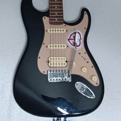 Fender Starcaster By Fender 2009 - Black/Cream image 1