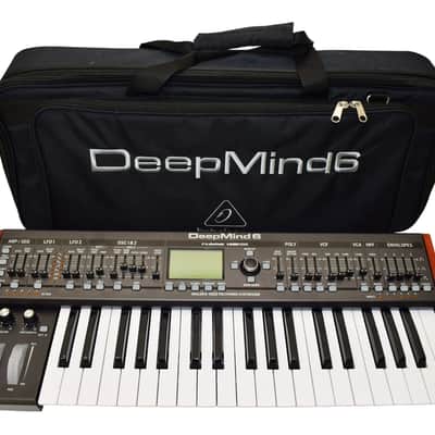 Behringer DeepMind 6 37-Key Analog Synthesizer w/ Carry Bag