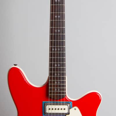 Micro-Frets Covington Semi-Hollow Body Electric Guitar (1968), ser. #1291, original black tolex hard shell case. image 8